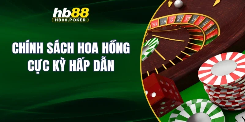 Chính sách hoa hồng cực kỳ hấp dẫn