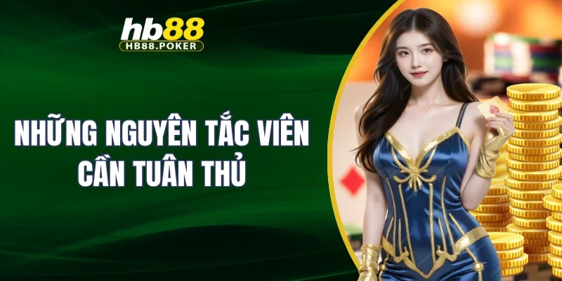 Điều khoản và điều kiện 4 Những nguyên tắc viên cần tuân thủ