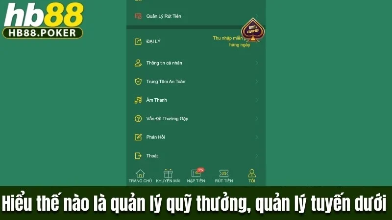 Hiểu thế nào là quản lý quỹ thưởng, quản lý tuyến dưới