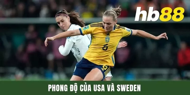 Phong độ của USA và Sweden